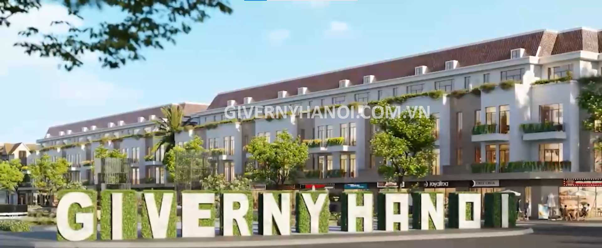 Cổng chào Giverny Hà Nội - dự án Làng Hoa Tiền Phong của Hải Phát